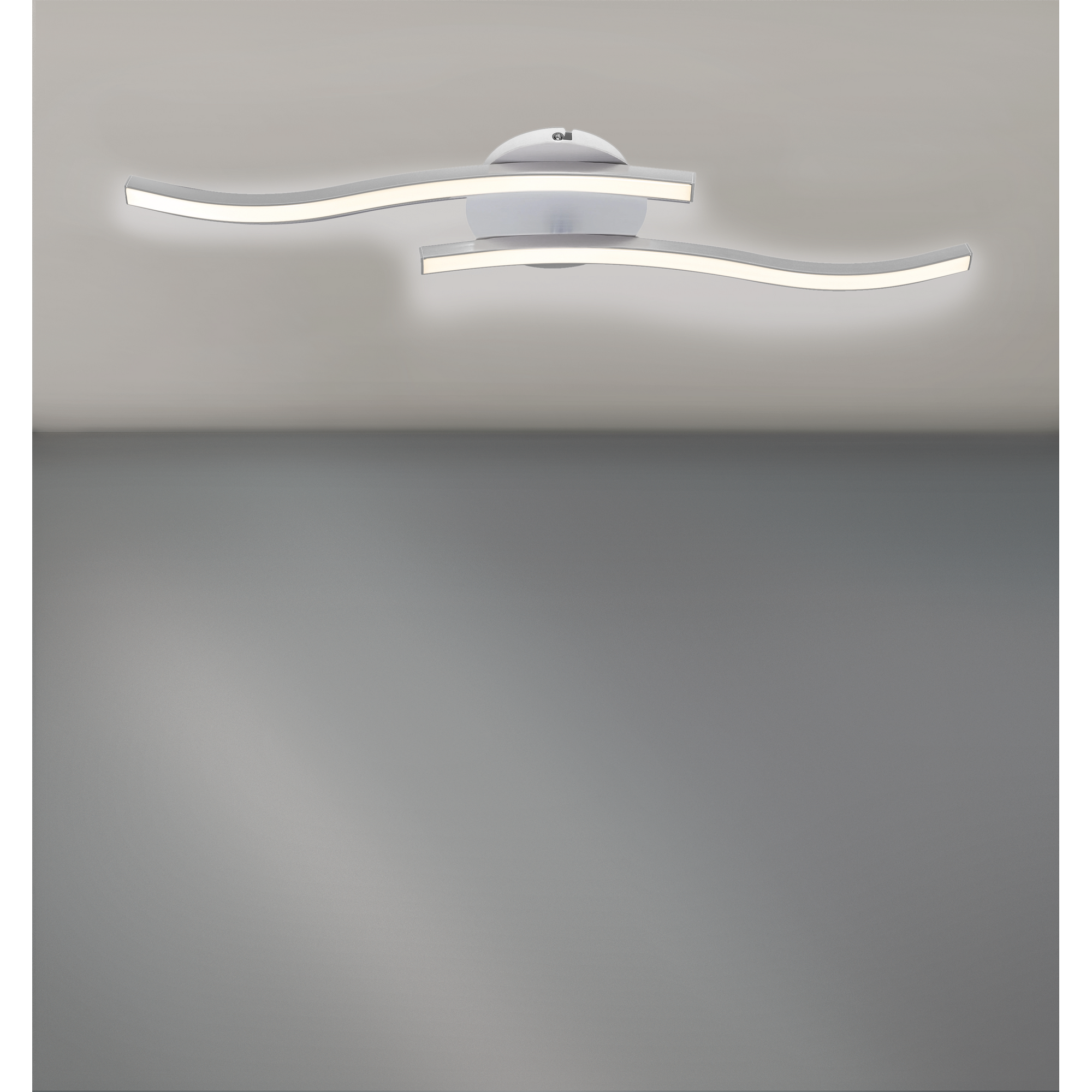 Gewölbte LED-Deckenleuchte