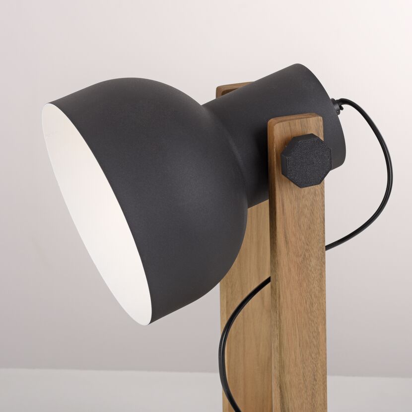 Tischleuchte 'CUP 2.0' schwarz 20 x 34 cm