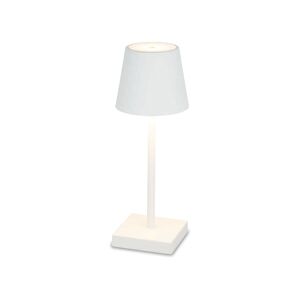 Akku-LED-Tischleuchte 'Lio' mit USB-Ladekabel weiß Ø 11 x 30 cm