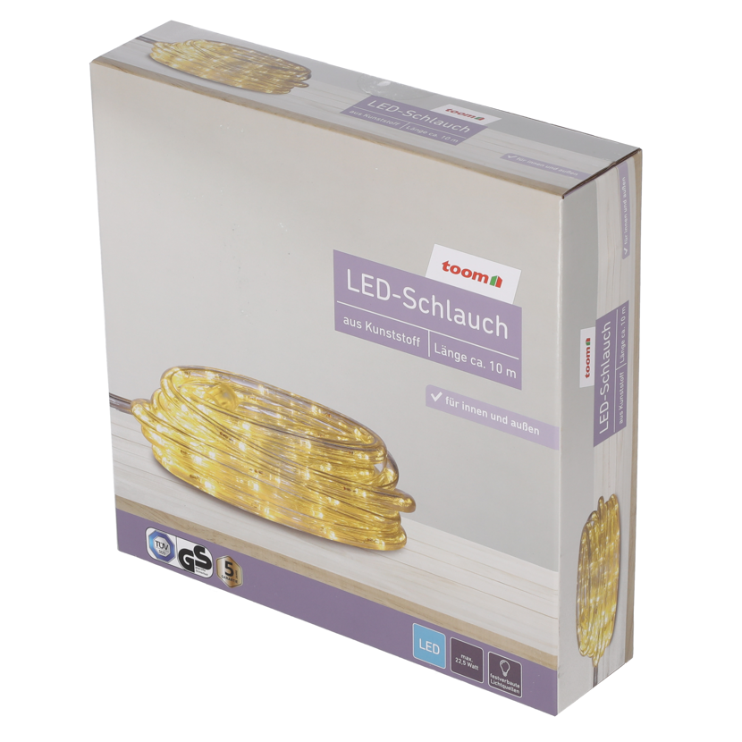 LED-Lichtschlauch in Verpackung