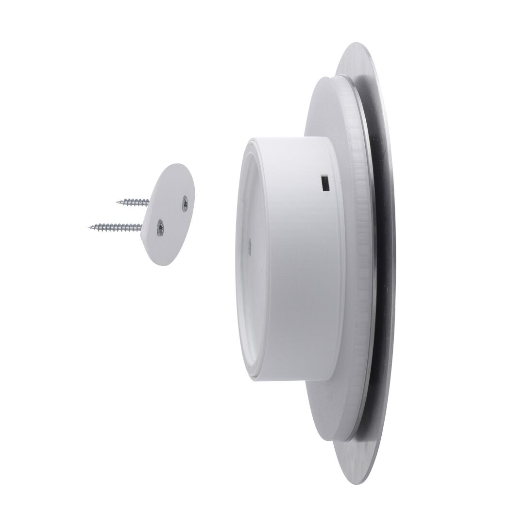 LED-Wandleuchte 'Akku Puntua' dimmbar 100 lm warmweiß Ø 18 x 4,5 cm