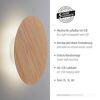 LED-Wandleuchte 'Akku Puntua' dimmbar 125 lm warmweiß Ø 25 x 6,5 cm