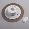 LED-Wandleuchte 'Akku Puntua' dimmbar 125 lm warmweiß Ø 25 x 6,5 cm