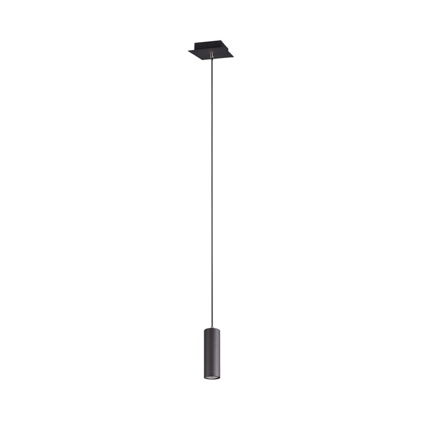 Schwarze Hängelampe