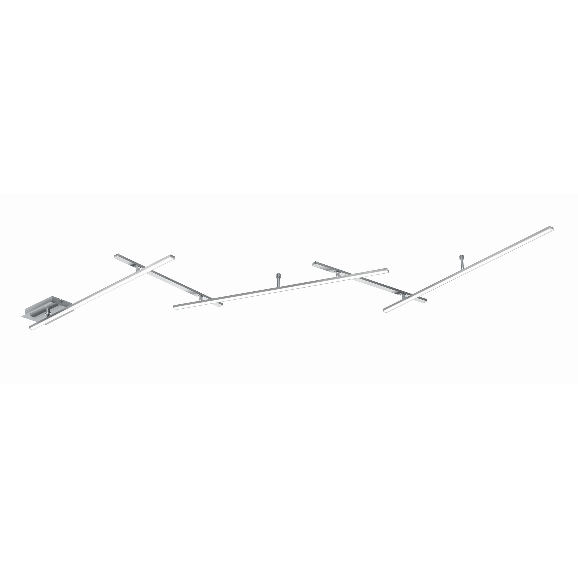 Moderne Deckenleuchte mit mehreren Leuchtstäben