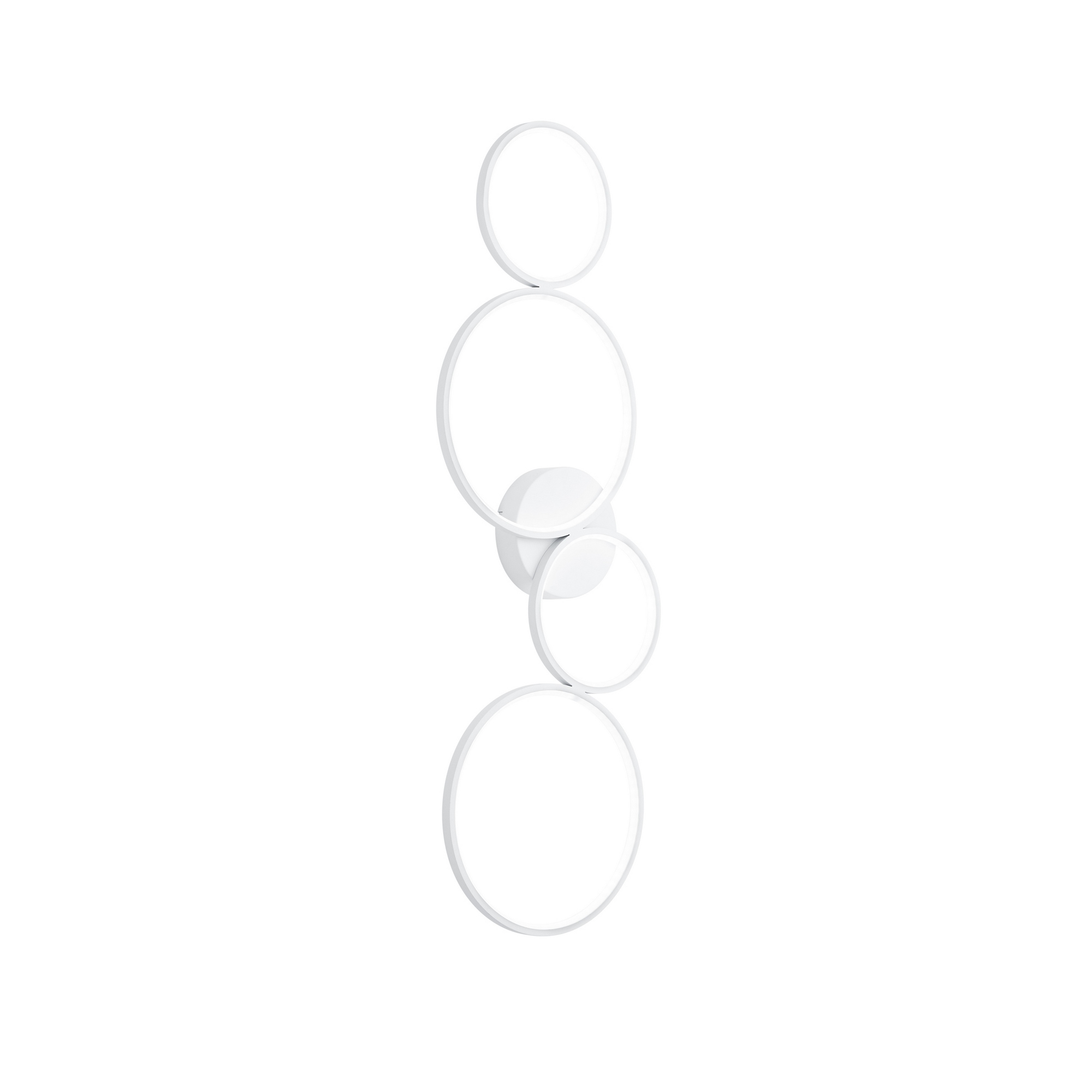 Moderne LED-Wandleuchte mit Ringen