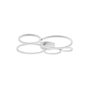 LED-Deckenleuchte 'Rondo' mattweiß 59 x 5,5 x 53 cm