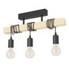 Deckenlampe mit drei hängenden Glühbirnen