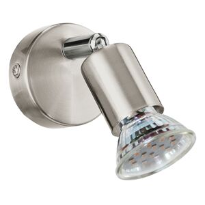 LED-Spotleuchte 'Mini' silberfarben Ø 6 cm