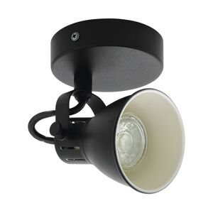 Spotleuchte 'Seras 2' schwarz Ø 10 cm