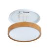 LED-Deckenleuchte mit Holzoptik