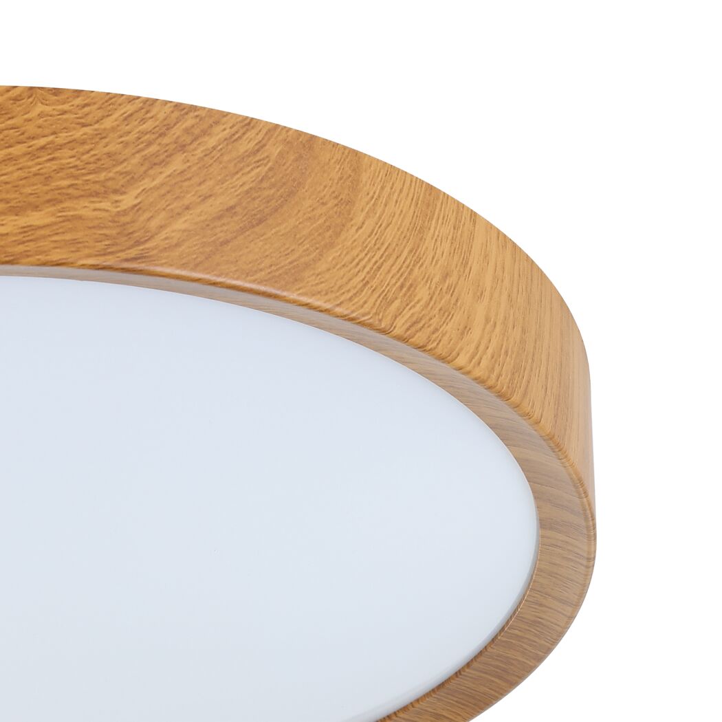 Deckenleuchte mit Holzoptik