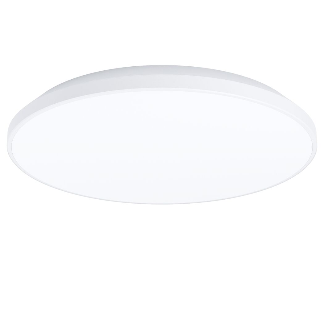 Weiße runde Deckenleuchte
