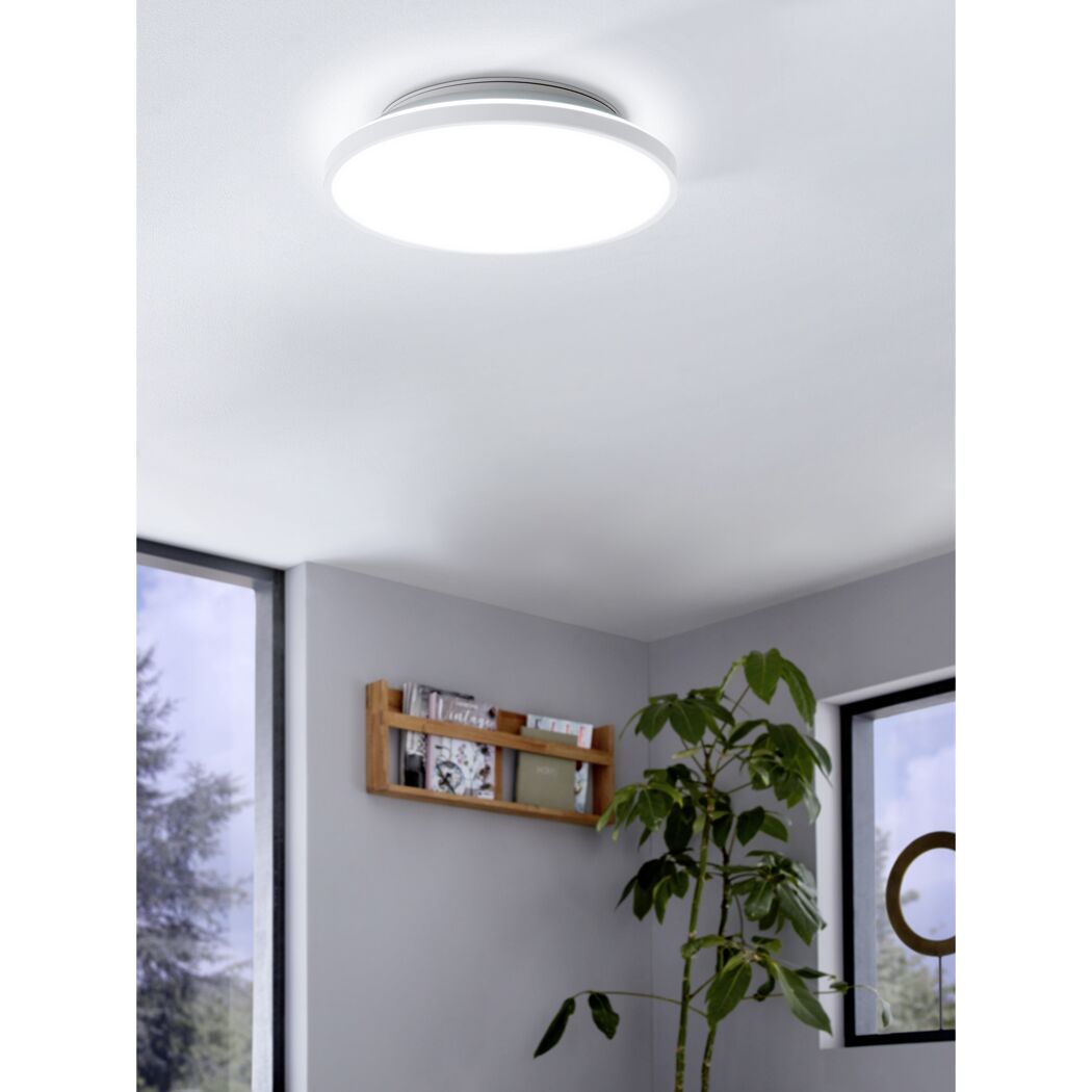 Weiße LED-Deckenleuchte