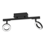 LED-Spotleuchte 'Cardillio 2' schwarz 8,5 x 19,5 cm