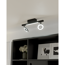 LED-Spotleuchte 'Cardillio 2' schwarz 8,5 x 19,5 cm