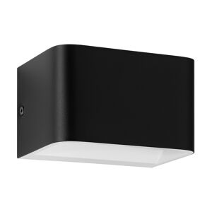 LED-Wandleuchte 'Sania 4' schwarz/weiß 13 x 8 cm