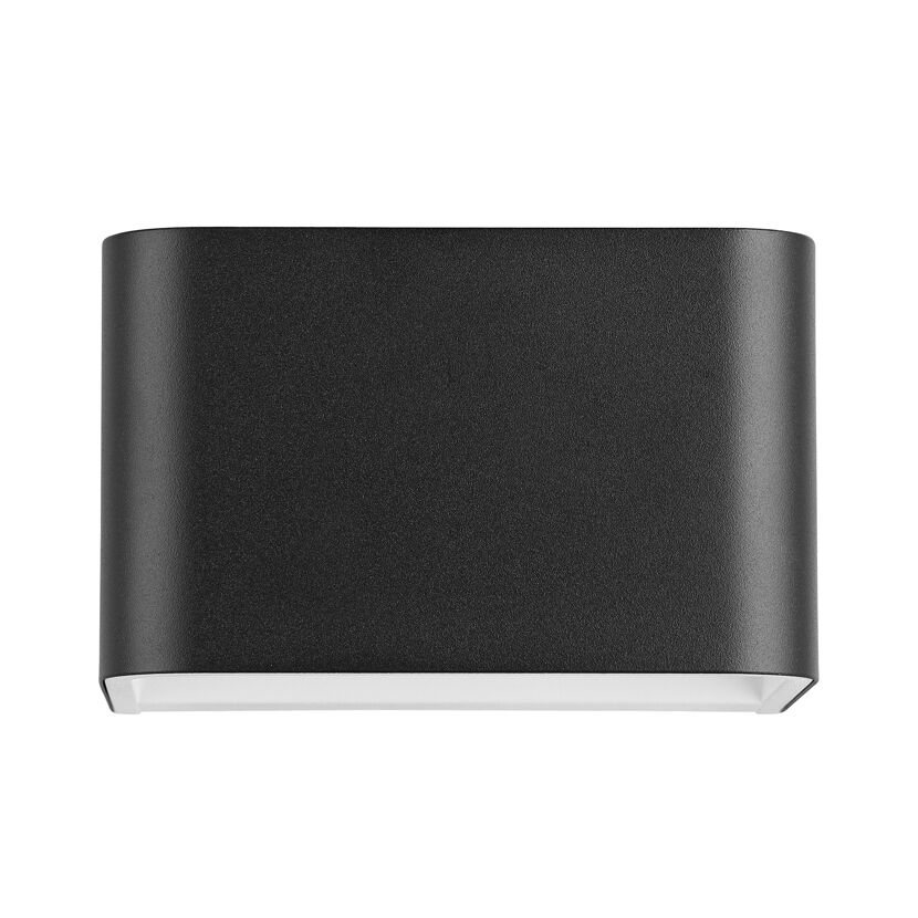 Schwarze Wandleuchte