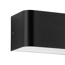 LED-Wandleuchte 'Sania 4' schwarz/weiß 36,5 x 8 cm