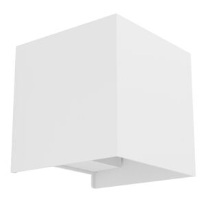 LED-Wandleuchte 'Valmontone' weiß 10 x 10 cm