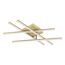 Deckenlampe aus Holz und Metall
