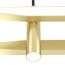 Goldene Pendelleuchte COLMEAL