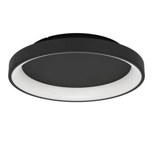 LED-Wand- und Deckenleuchte 'Loretello' schwarz Ø 35 x 7,5 cm