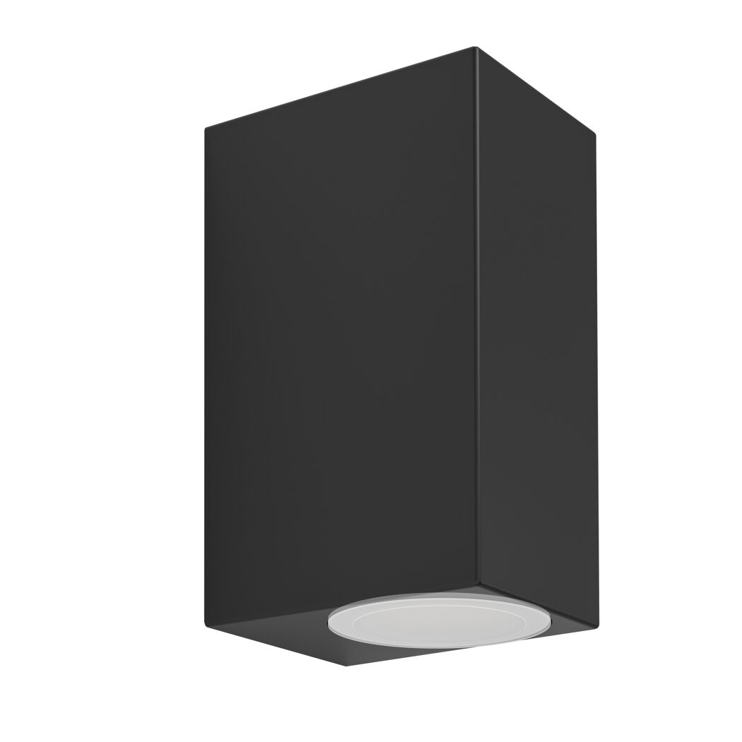 Schwarze Außenwandleuchte