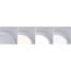 LED-Panel 'Alya' 29 W 3450 lm warmweiß bis tageslichtweiß Ø 30 x 2,8 cm