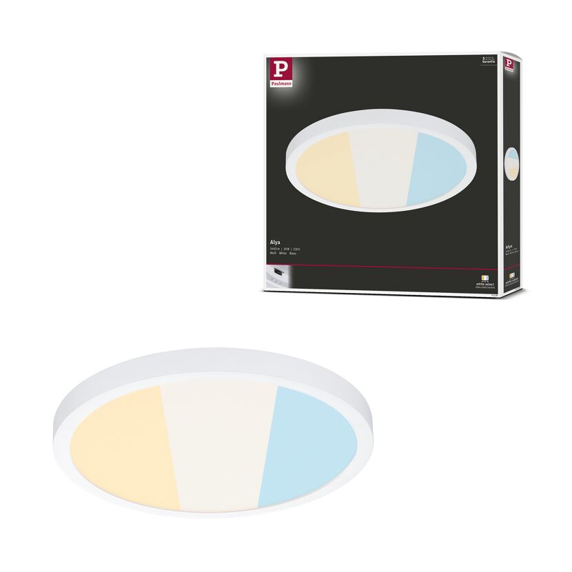 LED-Panel 'Alya' 29 W 3450 lm warmweiß bis tageslichtweiß Ø 30 x 2,8 cm