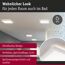LED-Panel 'Atria Shine' 16 W 29,3 x 29,3 cm Weiß