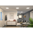 LED-Panel 'Atria Shine' 16 W 29,3 x 29,3 cm Weiß