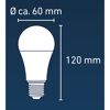 LED-Leuchtmittel dimmbar Tropfen matt E27 9 W 806 lm RGB - tunable white