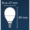 LED-Leuchtmittel dimmbar Tropfen matt E14 4,9 W 470 lm RGB - tunable white
