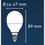 Smarte LED-Lampe E14 4,9 W 470 lm