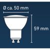 LED-Leuchtmittel dimmbar Reflektor matt GU10 4,9 W 400 lm RGB - tunable white