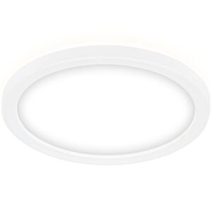 LED-Panelleuchte 'Slim' Ø 19 x 2,8 cm 12W 1400 lm weiß