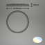 LED-Panelleuchte 'Slim' Ø 29 x 3 cm dimmbar 18W 2400 lm weiß