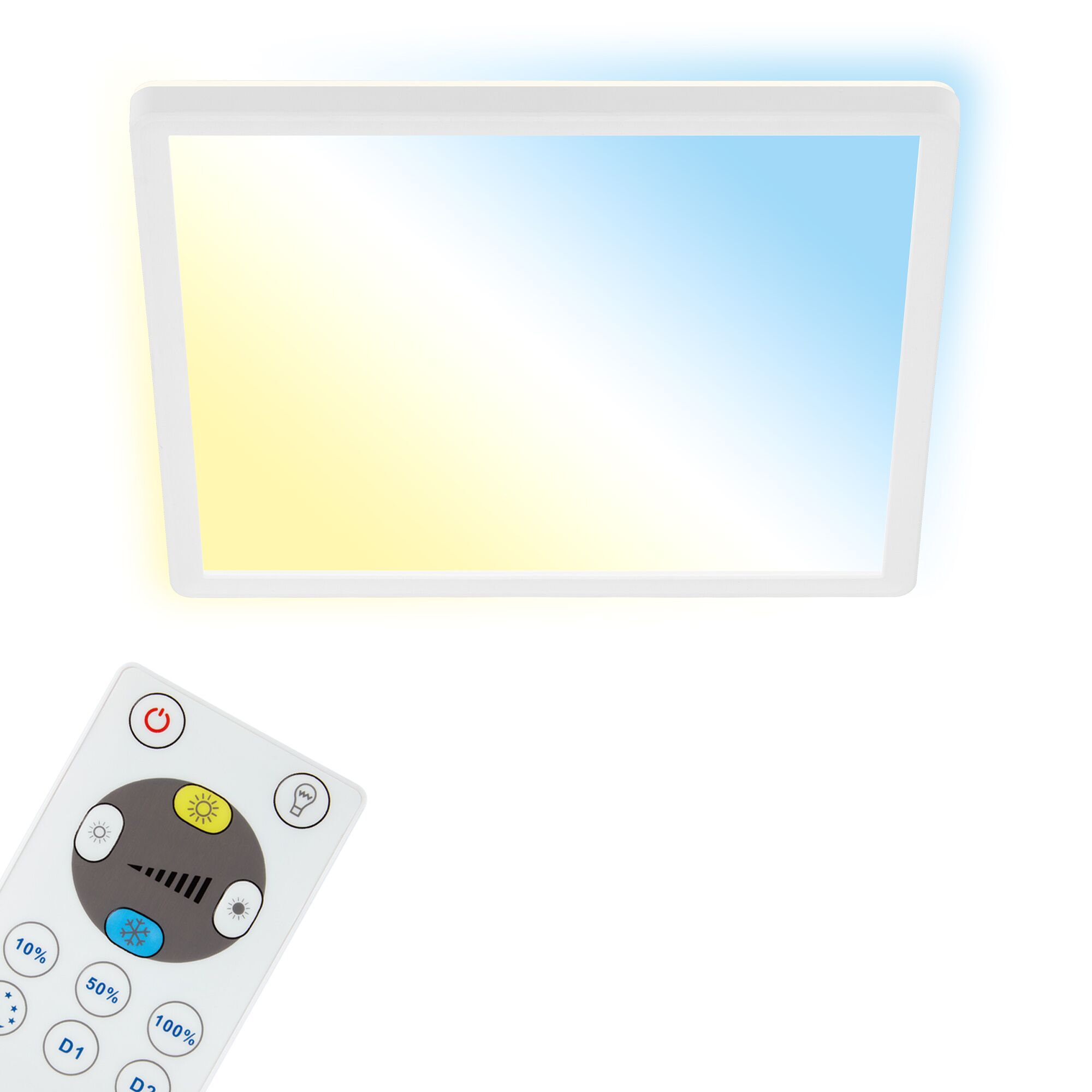 LED Panel mit Farbwechselfunktion und Fernbedienung