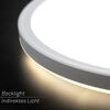 LED-Panel 'Slim' dimmbar 22 W 3000 lm warmweiß Ø 42 x 3 cm