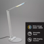 LED-Tischleuchte 'Haiti' 45 cm 3000K/5000K/6500K 6,5W 700lm dimmbar silberfarbig