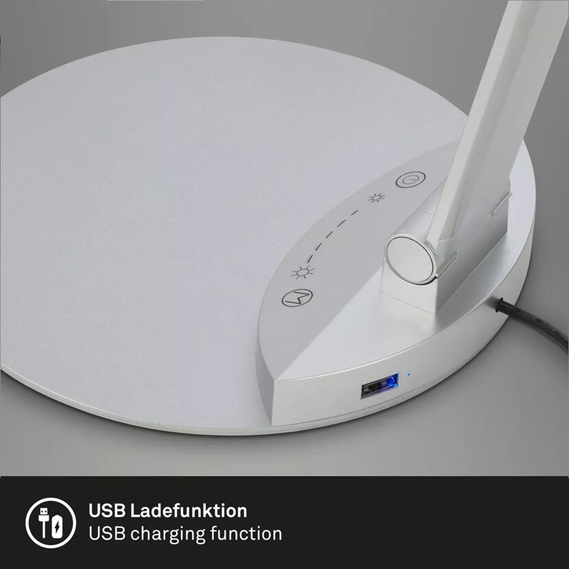 Tischleuchte mit USB-Anschluss