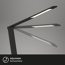 LED-Tischleuchte 'Haiti' 45 cm 3000K/5000K/6500K 6,5W 700lm dimmbar schwarz