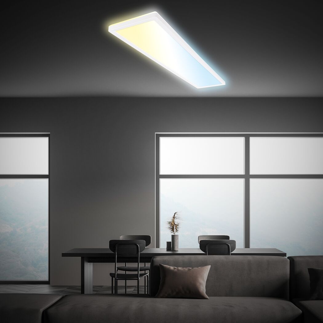 LED-Panel 'Tava' dimmbar 36 W 4800 lm warmweiß 20 x 3 x 98 cm