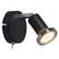 Schwarzer LED-Strahler