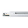 Weiße Stromschiene für Lampen