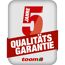5 Jahre Qualitätsgarantie
