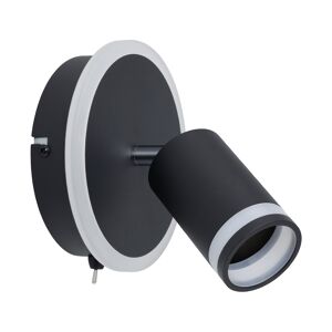 Wohnraumstrahler 'Saskia' 1-flammig schwarz