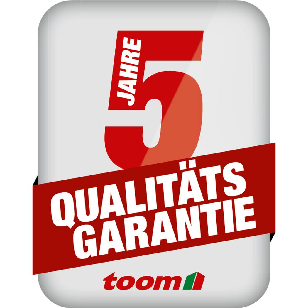 5 Jahre Qualitätsgarantie
