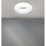LED-Deckenleuchte 'Leni' Ø 40 cm x 8,5 cm weiß Metall/Kunststoff Ring